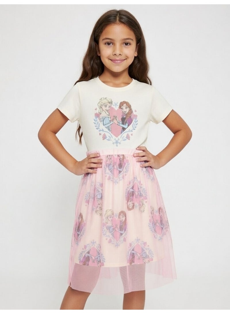 Disney Frozen | Tulle Dress | White - Image 1